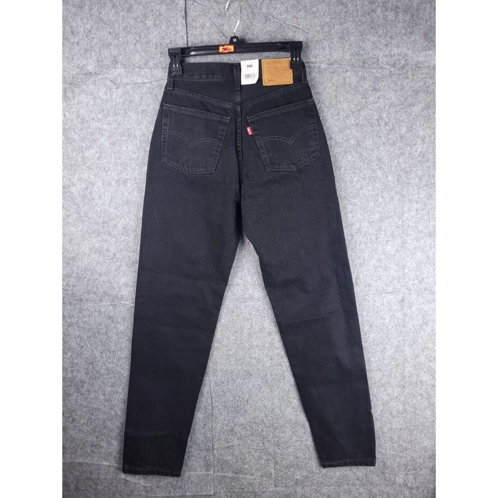 Levi's 501 '81 Jeans Women's 24 x 31 High Rise Tapered Black Denim NWT